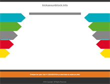 Tablet Screenshot of kickassunblock.info